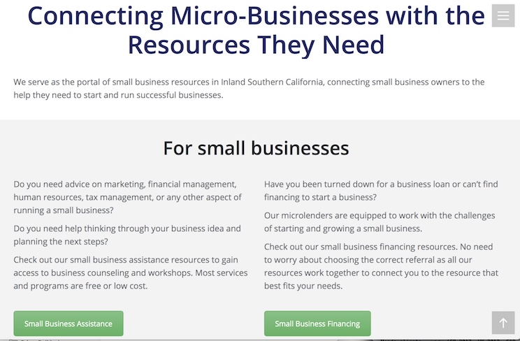 Microbusiness in SoCal: resources